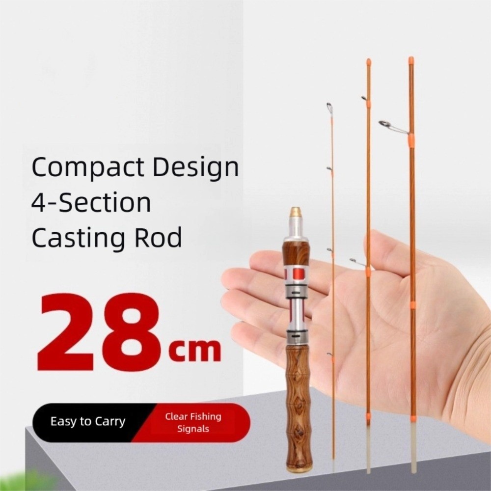 Fishing Rod Carbon Fiber - Canna da Pesca Spinning a 4