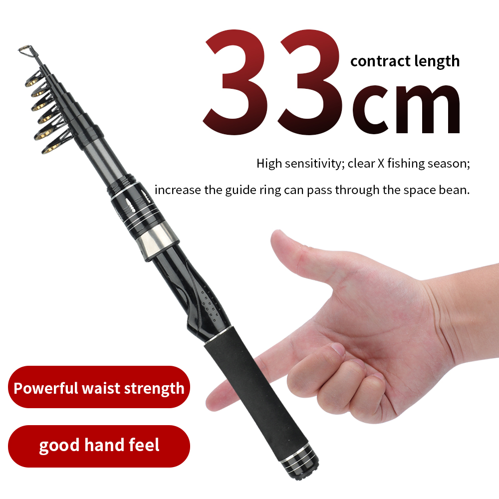 Mini canna da mare portatile 3 - Fishing Rod Surf recensione e prezzo