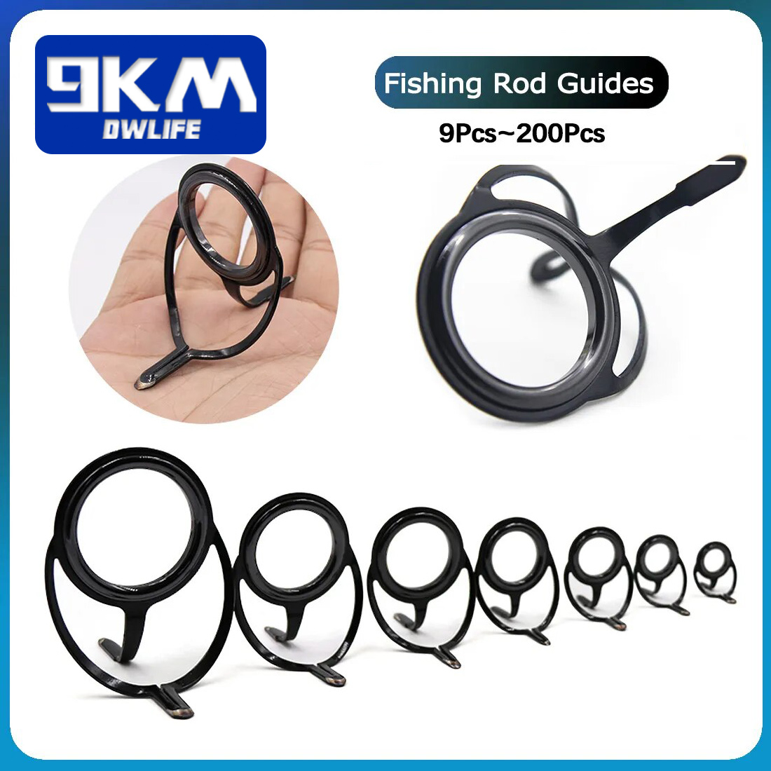 Kit di riparazione per canna d - Fishing Rod Guide Replacement recensione e prezzo