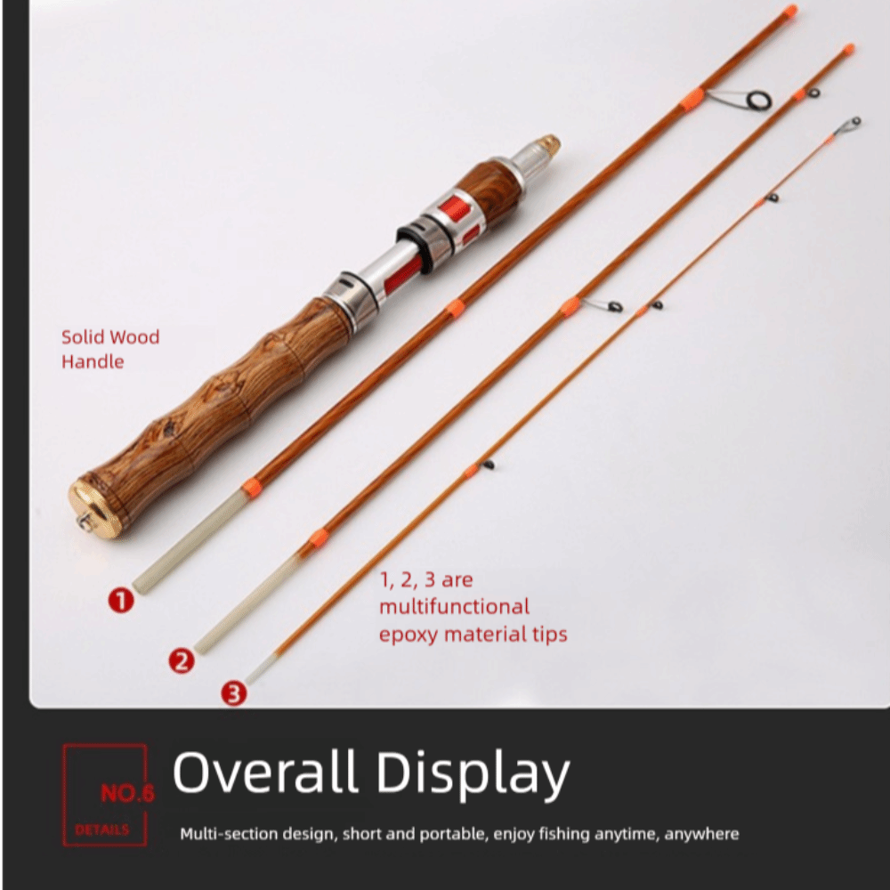 Canna da Pesca Spinning a 4 Se - Fishing Rod Carbon Fiber recensione e prezzo