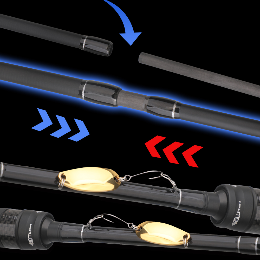 Canna da Pesca ROLLFISH in Fib - Fishing Rod Surf recensione e prezzo